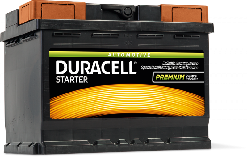 Autobatterien, Starterbatterien, Duracell Starter DS 62