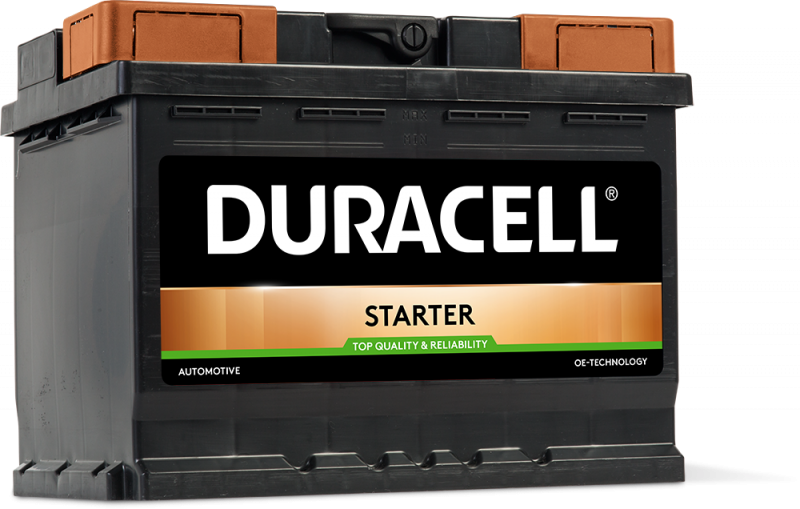 Autobatterien, Starterbatterien, Duracell Starter DS 62