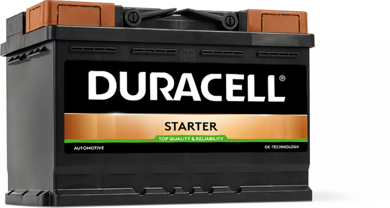 Autobatterien, Starterbatterien, Duracell Starter DS 72