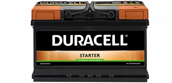Duracell Car Battery Chart