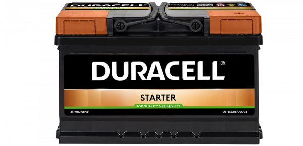 DURACELL CAR BATTERY 55AH polarity STARTER DX - L'Accessorauto SRLS